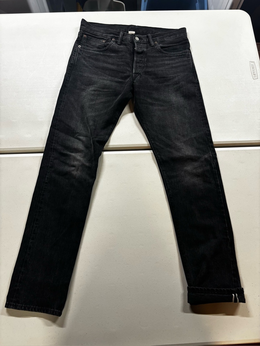 Double RL Slim Narrow Selvedge